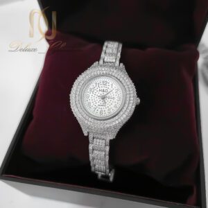 ساعت نقره زنانه رولکس جواهری