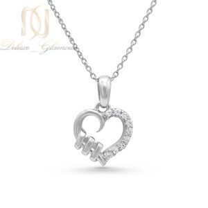 گردنبند نقره زنانه قلبی