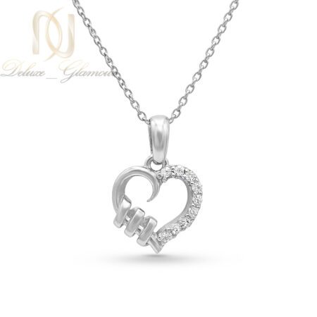 گردنبند نقره زنانه قلبی