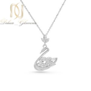 گردنبند نقره زنانه پرنده قو