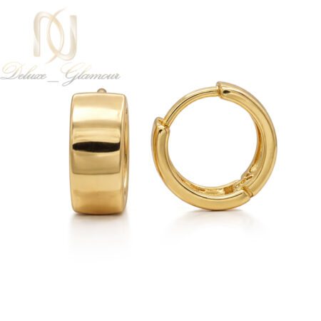 گوشواره ژوپینگ زنانه حلقه ای طلایی