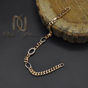 دستبند زنانه ژوپینگ کارتیر طلایی نگین سفید