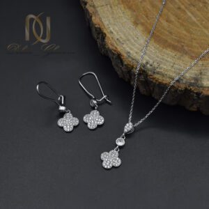 نیم ست نقره زنانه ونکلیف