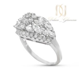 انگشتر نقره زنانه نگین مارکیز