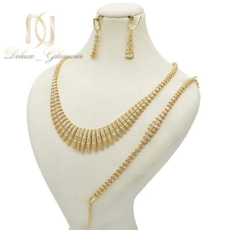 سرویس نقره زنانه تراش طلایی