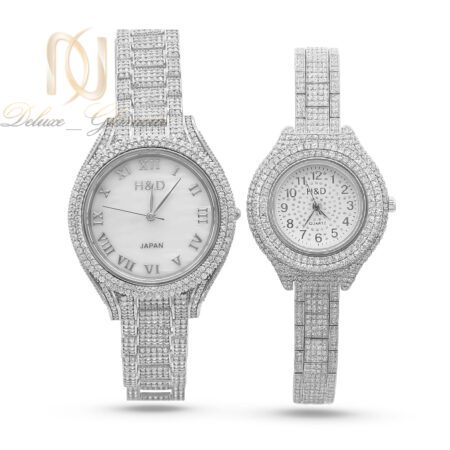 ست ساعت نقره زنانه و مردانه رولکس