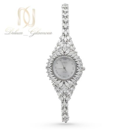 ساعت نقره زنانه نگین مارکیز