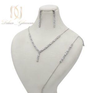 سرویس نقره زنانه مدل گل