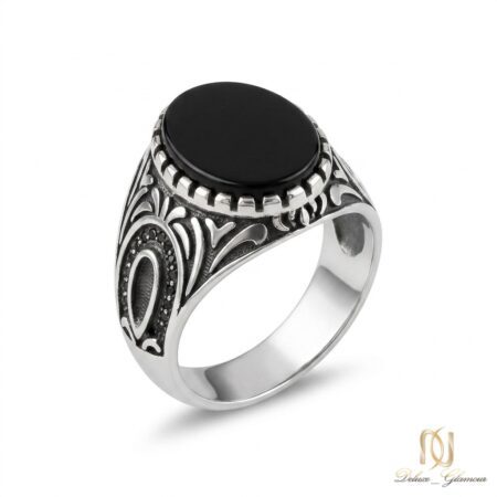 انگشتر نقره مردانه اونیکس ri-m-1 عکس اصلی