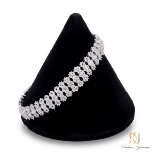 دستبند نقره جواهری br-s-8 عکس اصلی