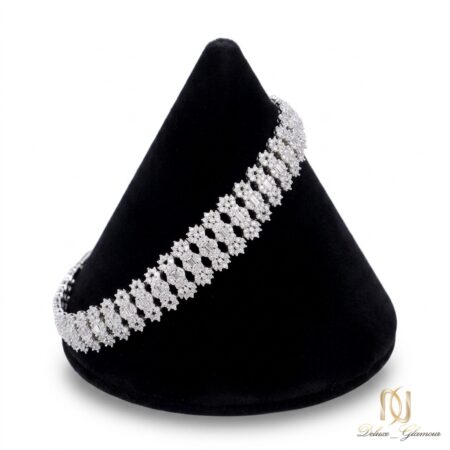 دستبند نقره جواهری br-s-8 عکس اصلی