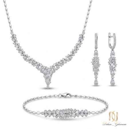 سرویس نقره زنانه جواهری ns-s-12 عکس اصلی