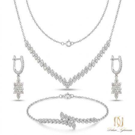 سرویس نقره زنجیری ns-s-14 عکس اصلی