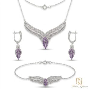 سرویس نقره زنجیری مجلسی ns-s-16 عکس اصلی