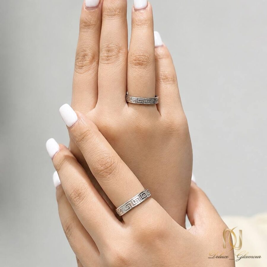 حلقه ست نقره ورساچه - ri-n277 - 5