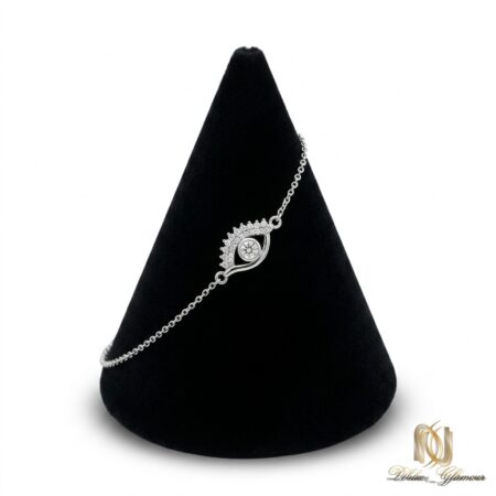 دستبند نقره زنانه چشم br-s-23 عکس اصلی