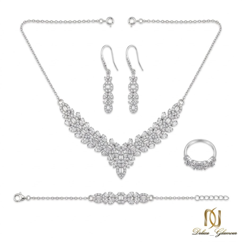 سرویس نقره زنانه طرح هفتی مجلسی ns-s-49 عکس اصلی