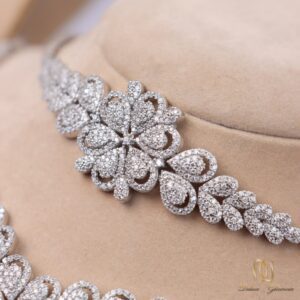 سرویس نقره زنانه پرنگین طرح طلا ns-n483 - 25686 - 7