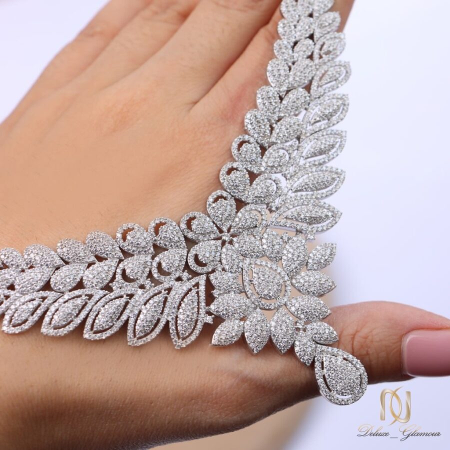 سرویس نقره زنانه پرنگین طرح طلا ns-n483 - 25686 - 9
