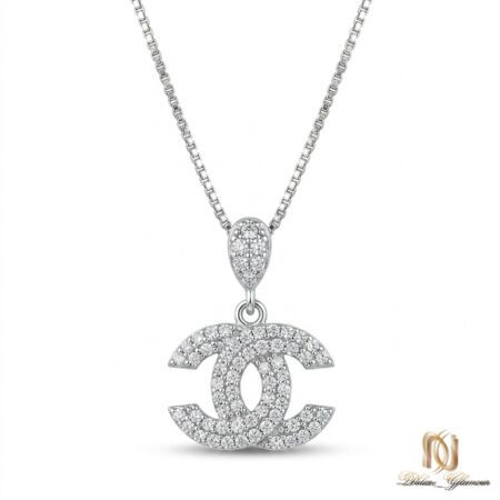گردنبند نقره زنانه شانل ne-new-42 عکس اصلی