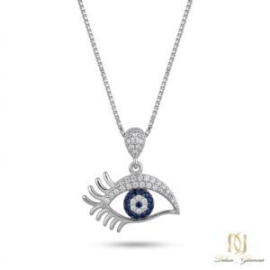 گردنبند نقره زنانه طرح چشم نظر ne-new-62 عکس اصلی