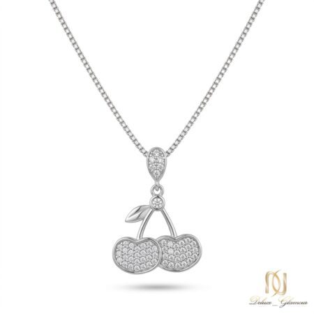 گردنبند نقره زنانه گیلاس ne-new-40 عکس اصلی