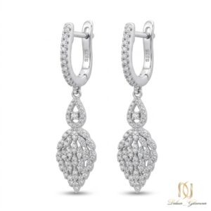 گوشواره نقره آویز er-s-21 عکس اصلی