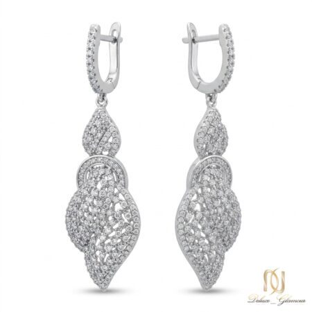 گوشواره نقره اسلیمی er-s-25 عکس اصلی