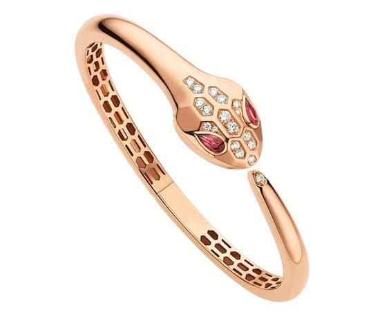 آشنایی با برند بولگاری bvlgari - دستبند بولگاری طرح مار