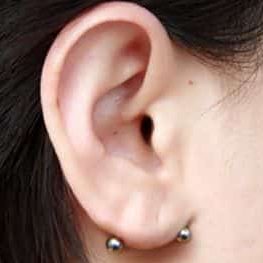 پیرسینگ در پهنای نرمه