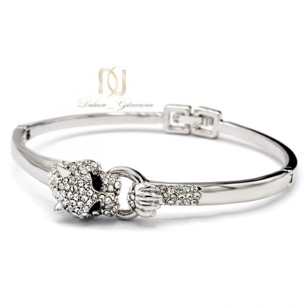 دستبند دخترانه جواهری سواروسکی ds-n196 از نمای سفید