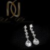 نیم ست جواهري عروس کلیو با کریستالهای سواروسکی Ns-n202 - گوشواره