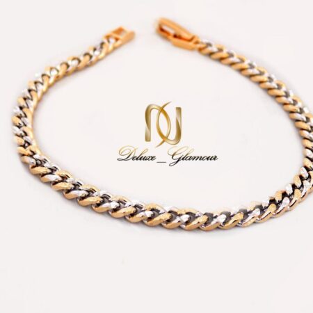 دستبند دخترانه ژوپینگ دو رنگ طرح کارتیر ds-n250