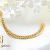 دستبند زنانه ژوپینگ طلایی طرح کارتیه ds-n262 از نمای کنار
