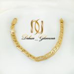 دستبند زنانه ژوپینگ طلایی طرح کارتیه ds-n263 از نمای سفید