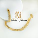 دستبند زنانه ژوپینگ طلایی طرح کارتیه ds-n263 از نمای بالا