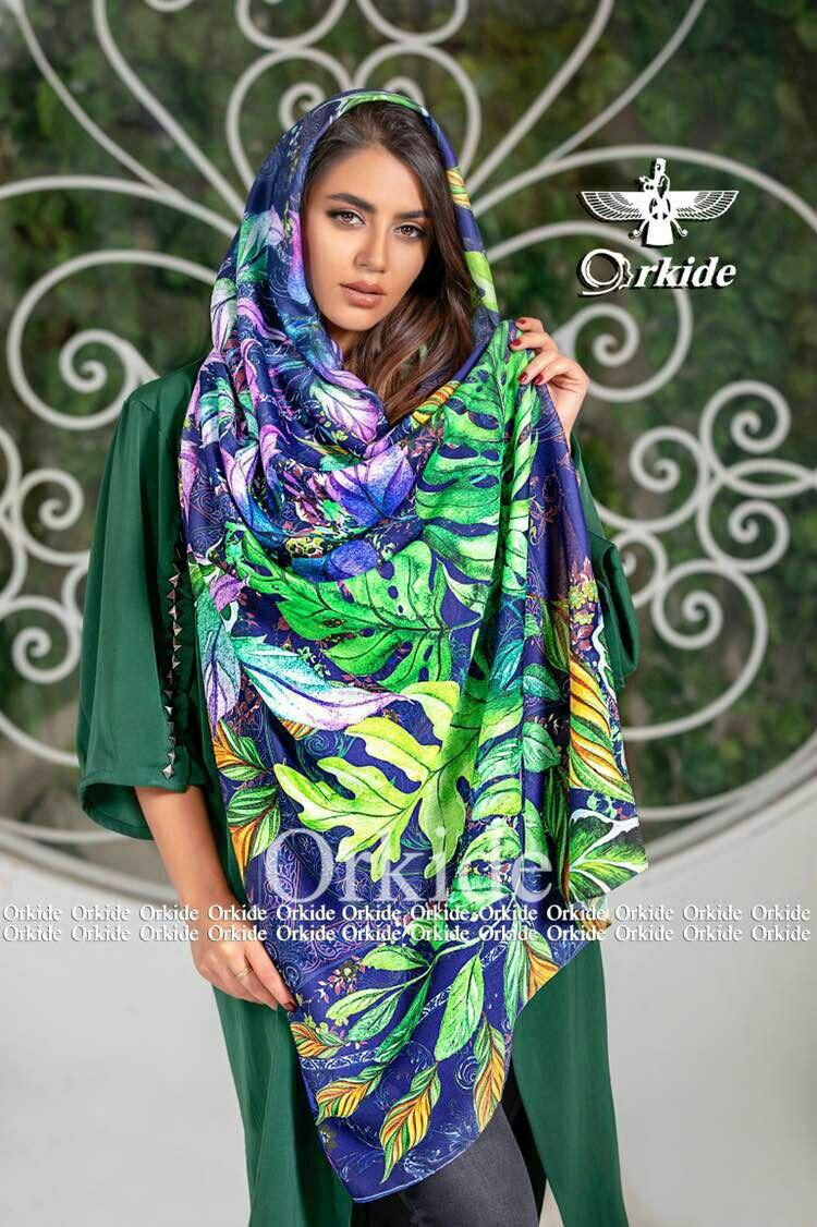شال orkide پاییزه قواره بزرگ sr-n201 از نماي روبرو