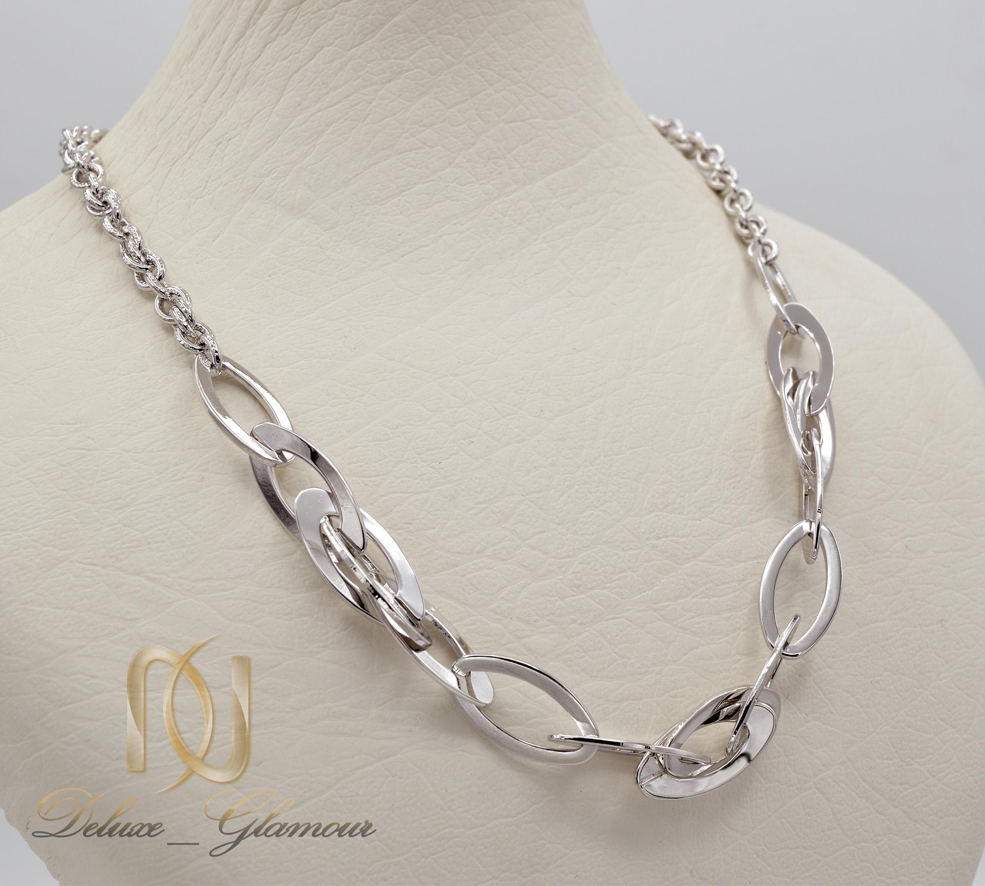 گردنبند سینه ریز زنانه طرح کارتیه ژوپینگ nw-n435 از نمای روبرو