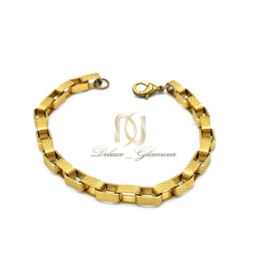 دستبند آجری دخترانه طلایی ds-n35 عکس اصلی
