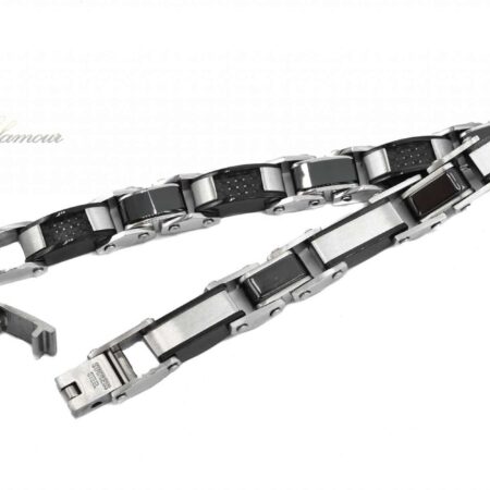 دستبند اسپرت مردانه لوکس ds-n502 از نمای کنار