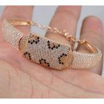 دستبند نقره زنانه رزگلد ماری ma-n116 از نمای دور