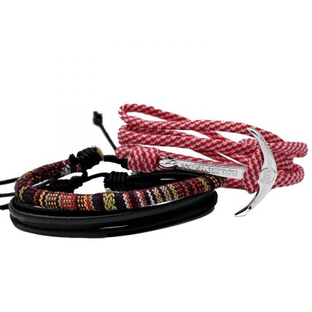 دستبند دخترانه اسپرت طرح لنگر ds-n538