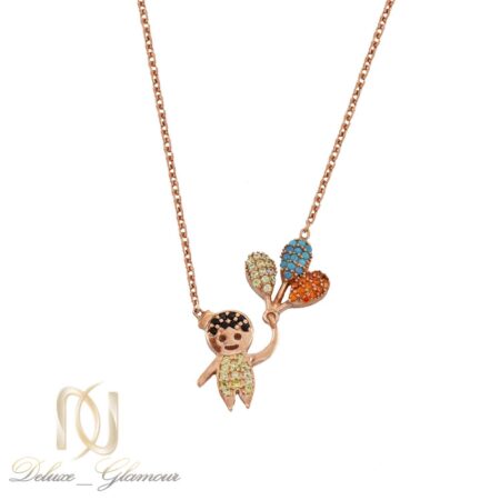 گردنبند دخترانه نقره فانتزی nw-n613