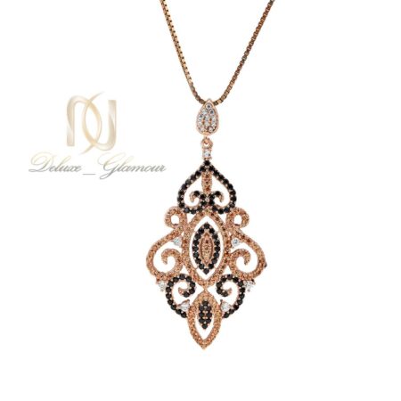 گردنبند نقره زنانه طرح جدید رزگلد nw-n615