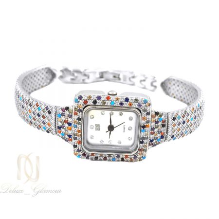 ساعت نقره زنانه طرح پرنس ma-n400 از نمای سفید