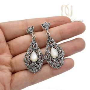 گوشواره نقره مناسب ولنتاین-گوشواره نقره