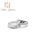 حلقه ست نقره عروس و داماد