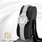 ساعت نقره عروس جواهری جدید sh-n195 از نمای دور