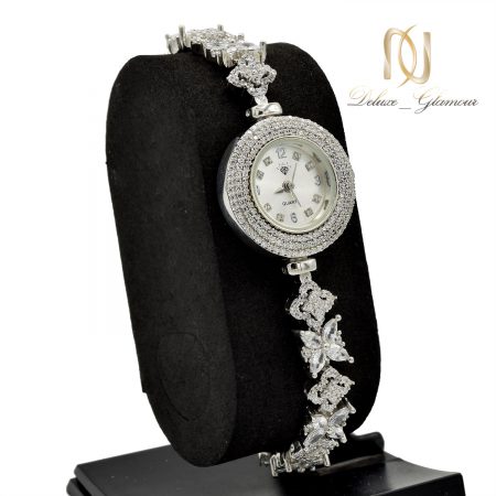 ساعت نقره جواهری خاص زنانه sh-n198 از نمای جدید