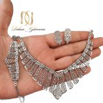 سرویس نقره تراش زنانه جدید ns-n666 از نمای روی دست